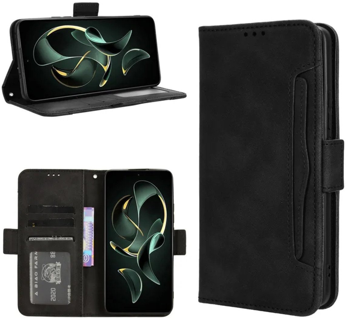 Etui Supero Wallet Case Luxury do Redmi Note 13 4G, czarne