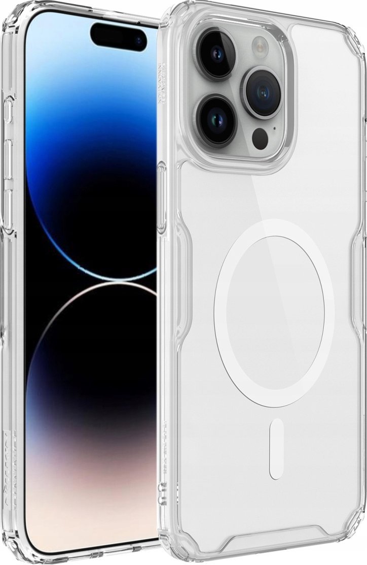 Nillkin Etui Nillkin Nature Pro Magnetic Apple iPhone 15 Pro Max białe