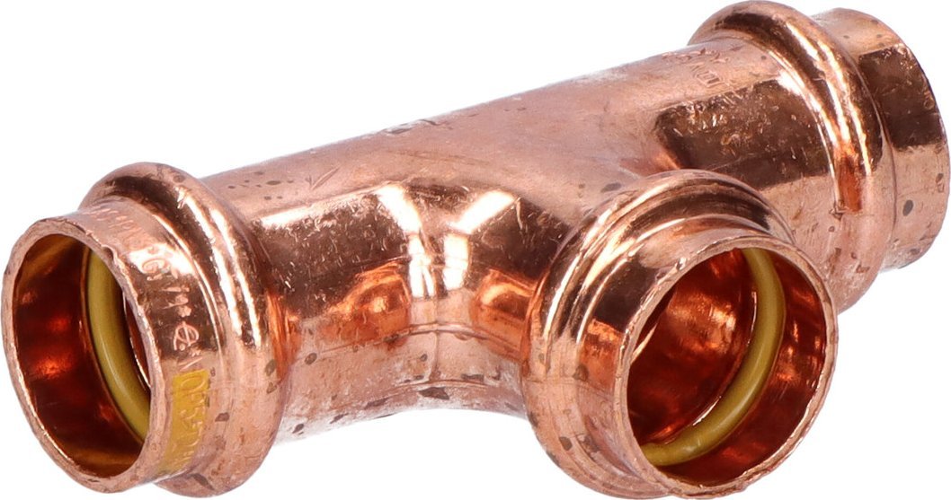 Conex Trójnik równoprzelotowy 22 CU B Press Gas