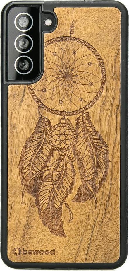 BeWood Drewniane Etui Samsung Galaxy S21 Plus ŁAPACZ SNÓW IMBUIA