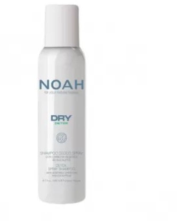 Sausas šampūnas su augaline anglimi Noah Dry Detox Spray Shampoo, 200 ml