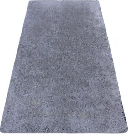 Dywany Łuszczów Dywan LAPIN Shaggy czarny / kość słoniowa, antypoślizgowy, do prania, 80x150 cm