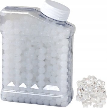 LeanToys Żelowe Bezpieczne Kulki do Pistoletu Beżowe 700 ele.