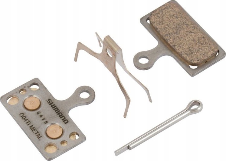 Shimano Metaliczne okładziny hamulcowe Shimano G04Ti