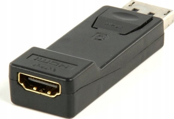 Adapter AV Nedis Nedis CCGB37915BK zmieniacz płci / kabli HDMI Type A (Standard) DisplayPort Czarny