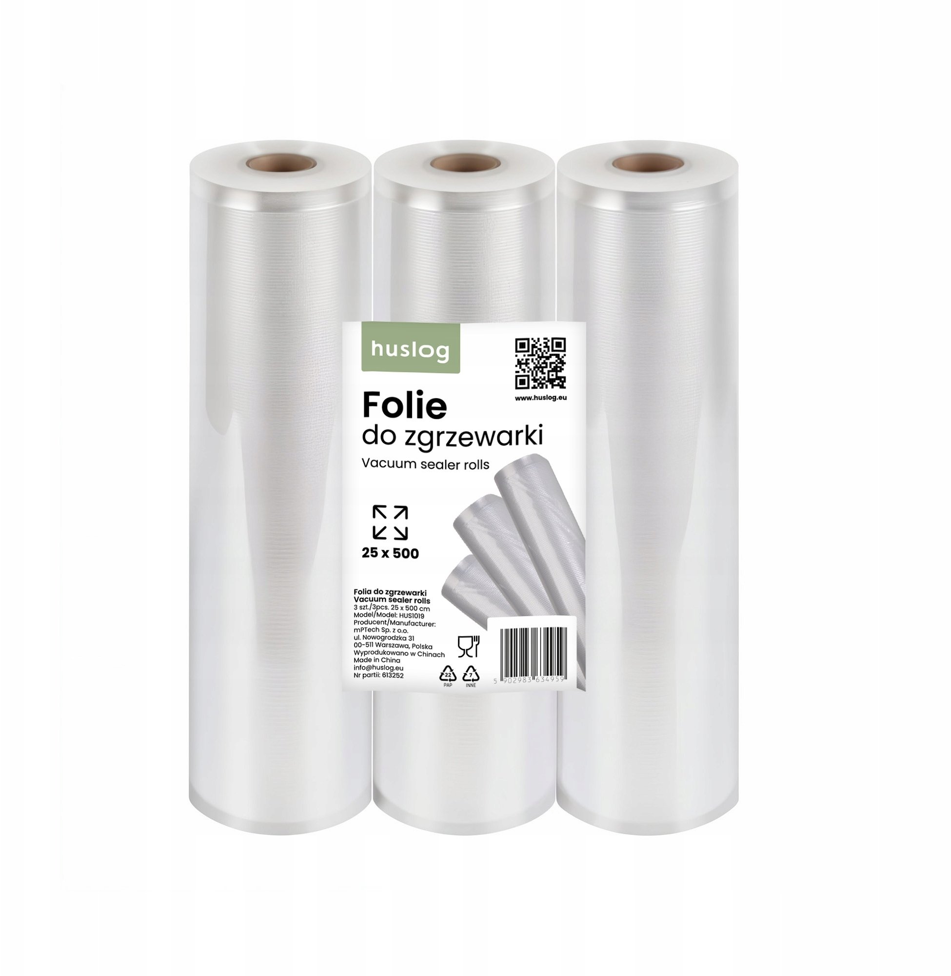 Huslog Folie do zgrzewarki próżniowej HUS1019