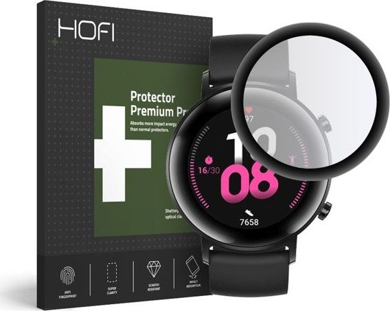 Hofi Glass SZKŁO HYBRYDOWE HOFI HYBRID GLASS HUAWEI WATCH GT 2 42MM BLACK