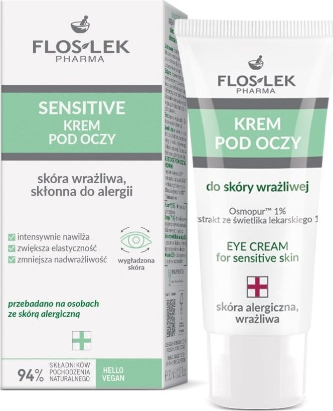 Floslek SENSITIVE Krem pod oczy do skóry wrażliwej 30 ml