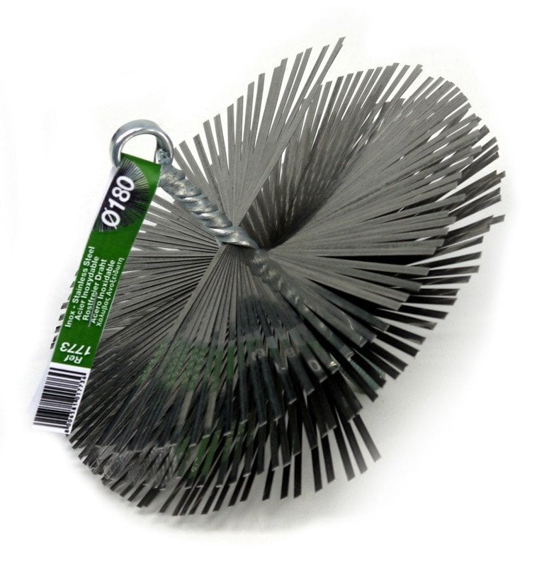 STAINLESS STEEL ROUND BRUSH FOR CHIMNEY
