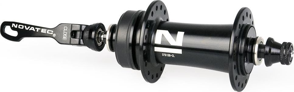 Novatec Piasta przednia Novatec NT-D791SB QR, 100 mm, CenterLock, 2SB, 32H, czarna