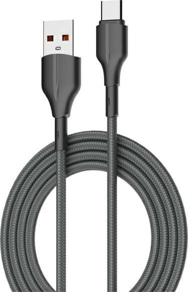 Beline Kabel 25W USB-A/USB-C 2m czarny/black BLNCBC02