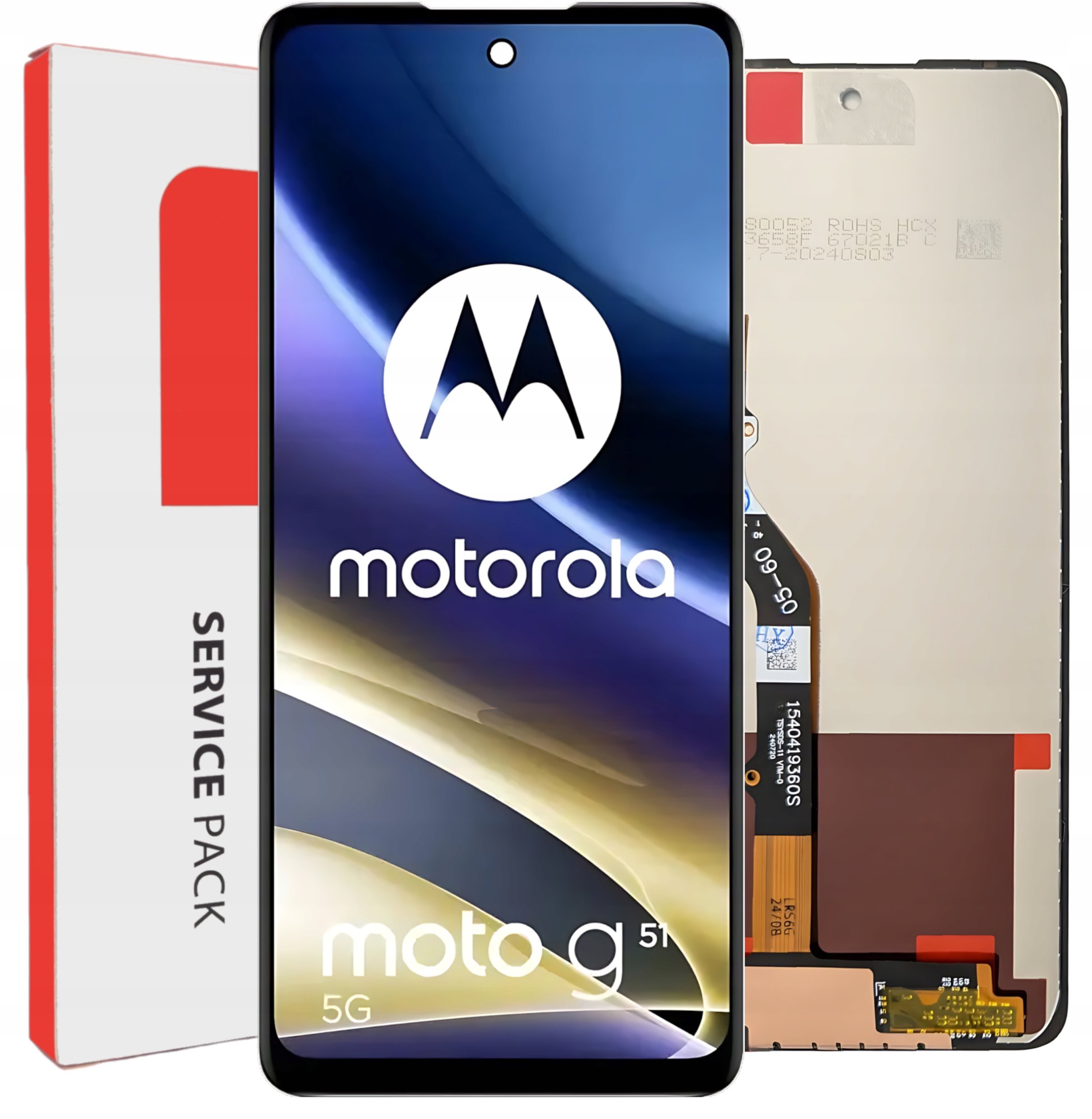 Wyświetlacz do Motorola Moto G51 5G Ekran LCD Oryginał Zila XT2171-1 (5904858330126)