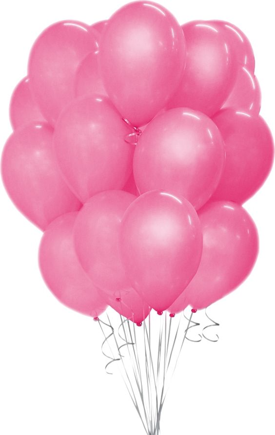 GoDan Balony pastelowe Różowe, B&C, 30 cm, 50 szt.