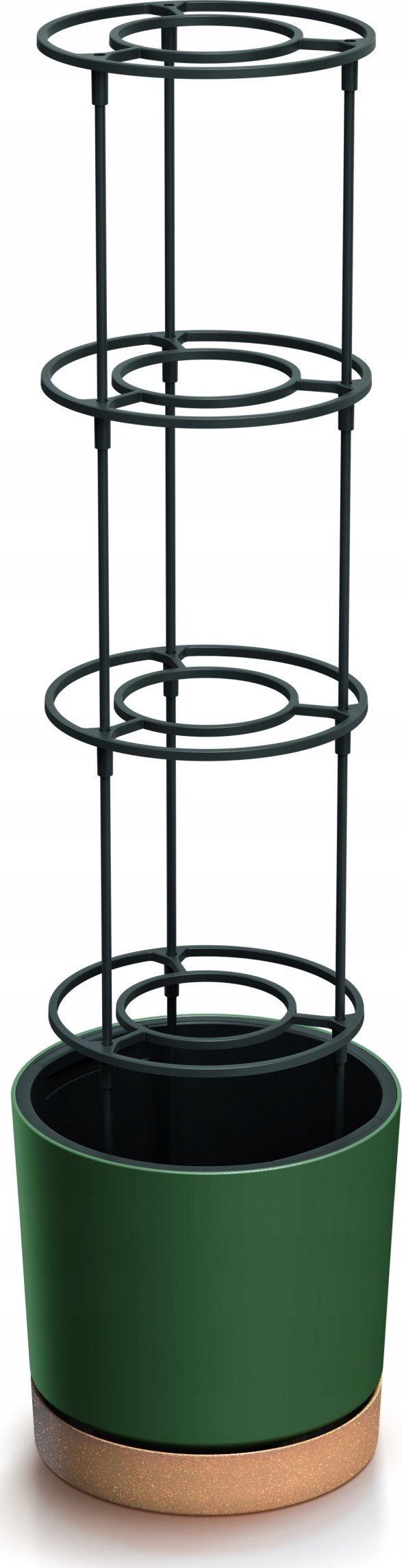 DONICZKA DO SADZENIA POMIDORÓW Z DRABINKĄ POJEMNOŚCI 28L HOME GROWER - ZIELNA PINIA