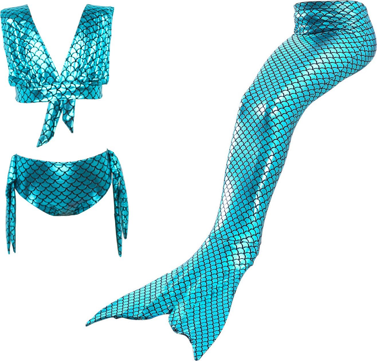 Master Kostium Syrenki Strój Kąpielowy MASTER Ariel 130 cm