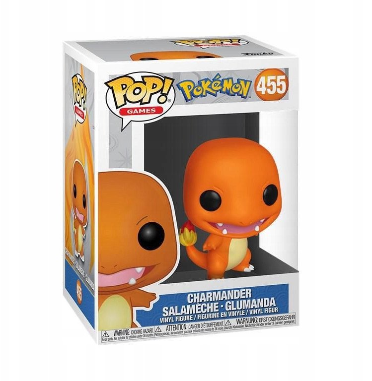 FIGURKA FUNKO POP: POKEMON CHARMANDER 455