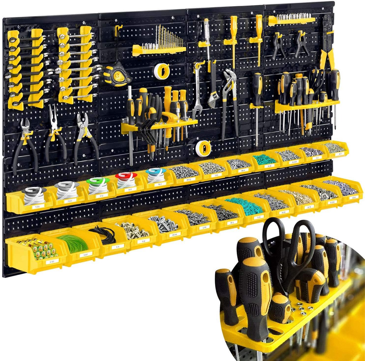 Tablica narzędziowa warsztatowa 128 x 76 cm Humberg HM-580