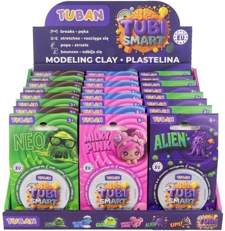 TUBAN Smart plastelina mix 24szt/disp TU3854 38540