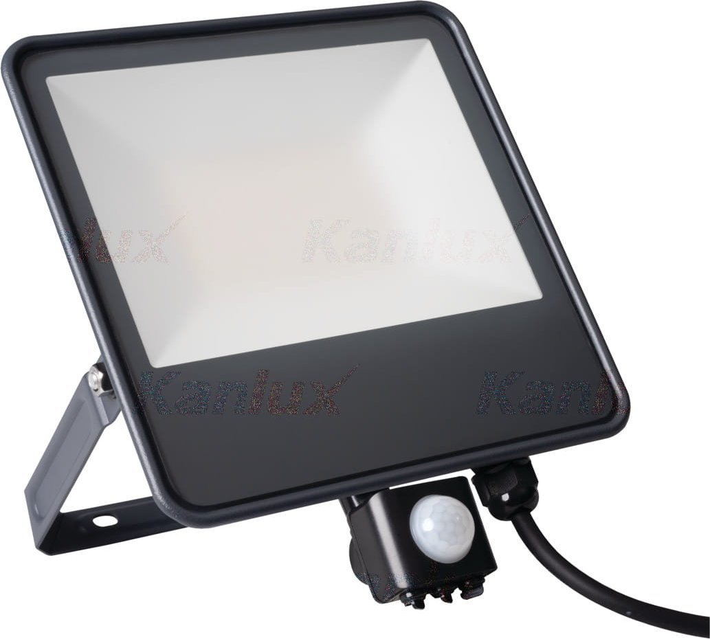 Naświetlacz Kanlux Naświetlacz zewnętrzny Kanlux iQ LED 50W neutralna IP44 czujnik ruchu 33888