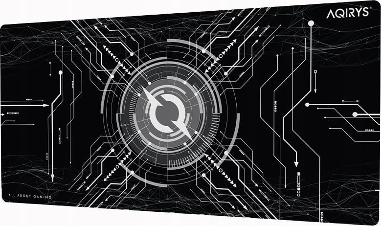 AQIRYS Podkładka GRUIS Extra Large 900x400 black