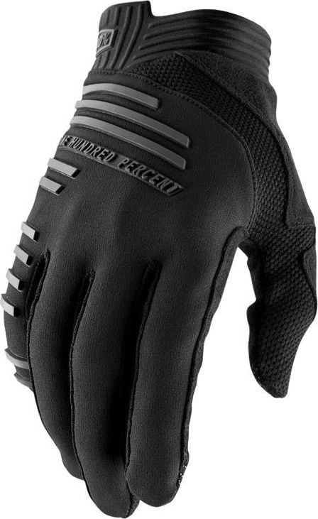 100% Rękawiczki 100% R-CORE Glove black roz. M (długość dłoni 187-193 mm) (NEW)