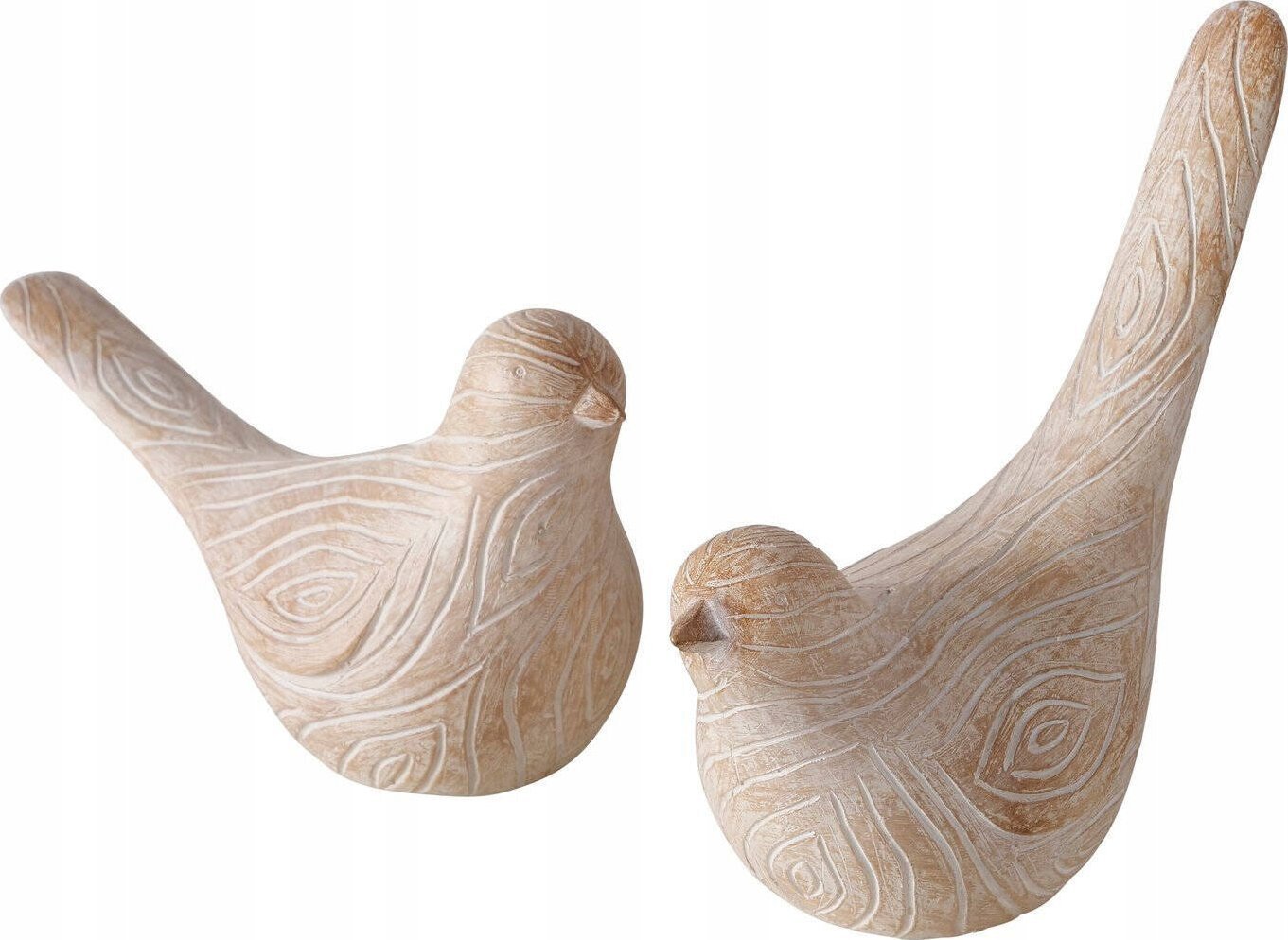 Figurki ptaszki z poliresinu KARIMO, 2 szt.