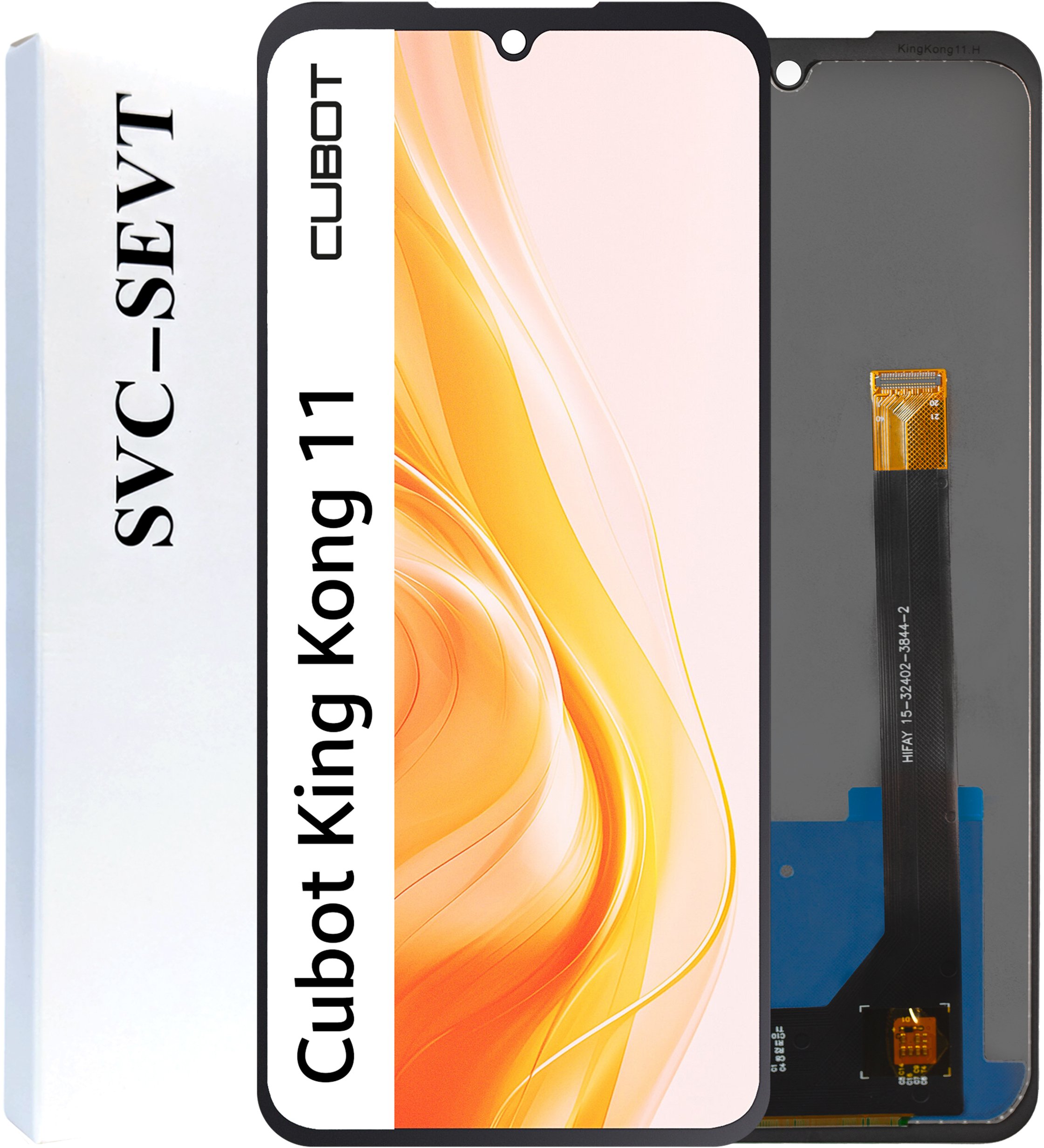 Bateria Zila Wyświetlacz do Cubot KingKong 11 Ekran LCD oryginalny (5904858355389)