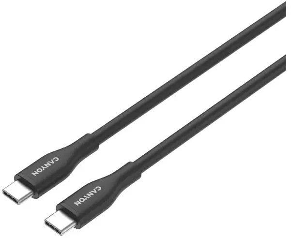 Kabel USB Usams USB-C - USB-C 1 m Czarny