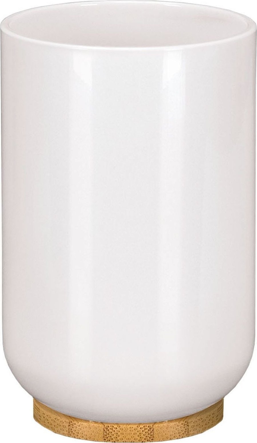 Kleine Wolke Kleine Wolke Timber Kubek łazienkowy biały