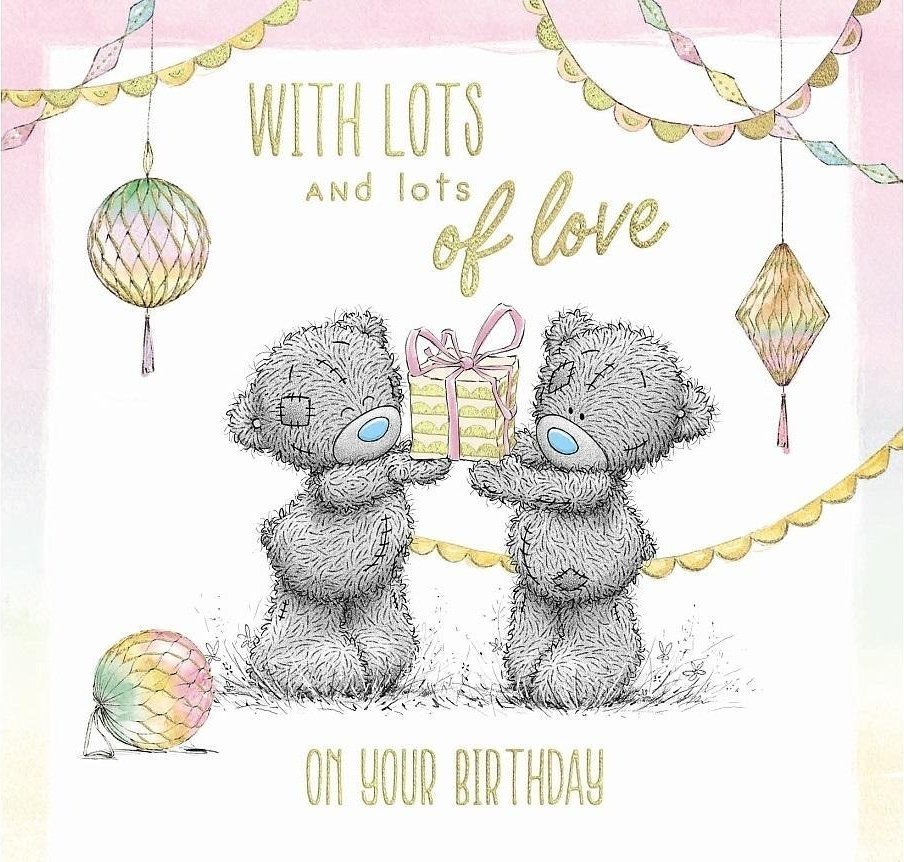 Kartka urodzinowa Lots of Love