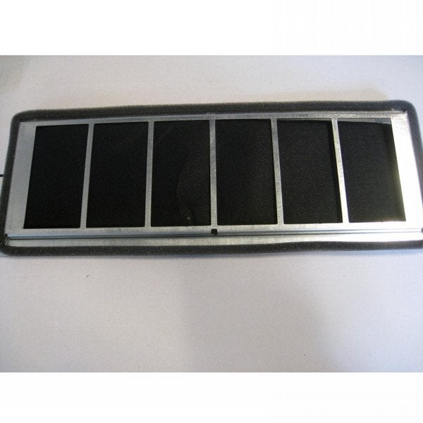 Kulfilter, monteres bag fedtfilter, vaskbart