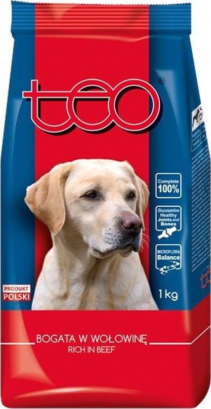 Teo Karma sucha dla psa TEO bogata w wołowinę 1 kg