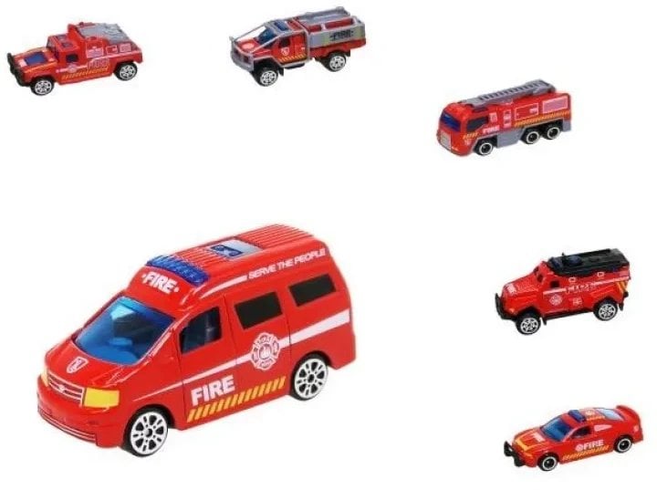 Straż pożarna 7cm 12szt/disp HX234 52879