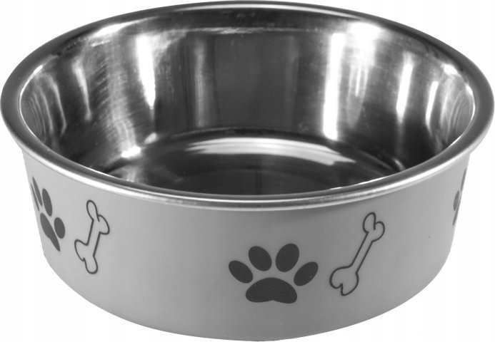 Barry King Miska antypoślizgowa z nadrukiem, szara, S (0,3 l)