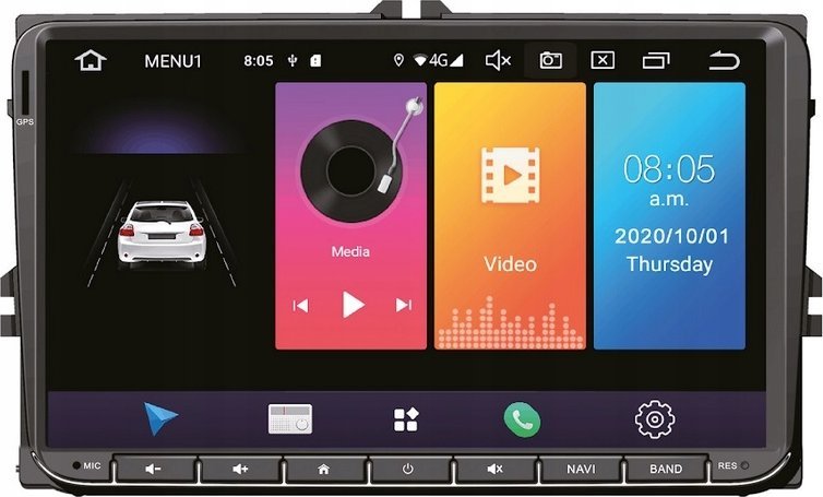 Radio samochodowe Vordon Radio Samochodowe Vordon Vw-910S Usb Bt