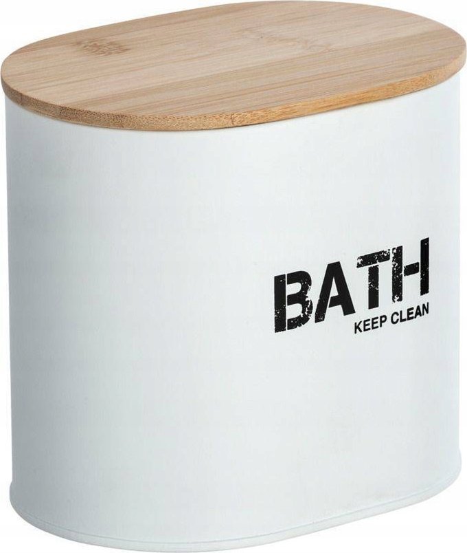 Wenko Pojemnik łazienkowy GARA, kolor biały, Wenko