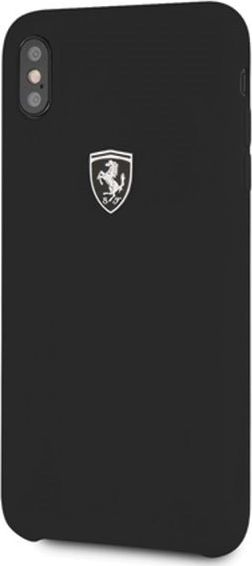 Ferrari Hardcase FEOSIHCI65BK iPhone Xs Max czarny/black Silicone Off track uniwersalny