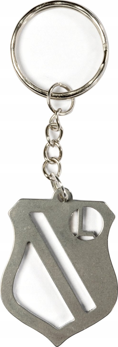 Legia Warszawa oryginalny metalowy brelok HERB MONO kolekcja 2024/2025