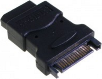 InLine Molex - SATA, Czarny (29677)