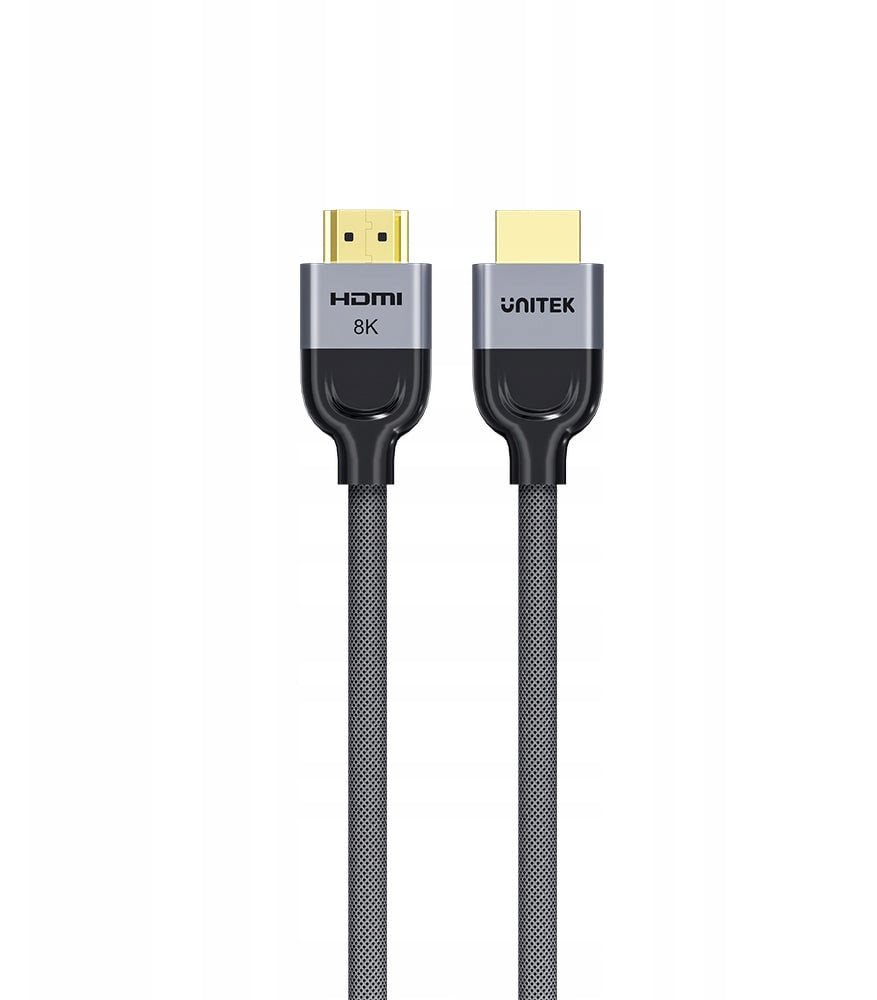 Kabel Unitek HDMI - HDMI 8m szary (C11093RGY01-8M)