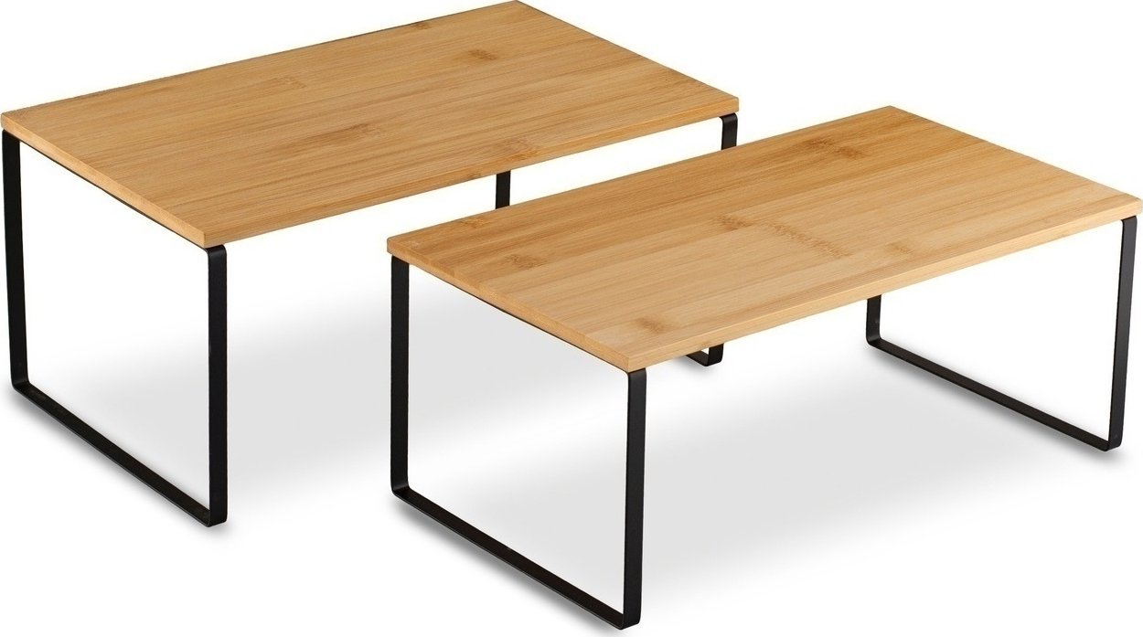 2 Półki kuchenne na stelażu Tadar