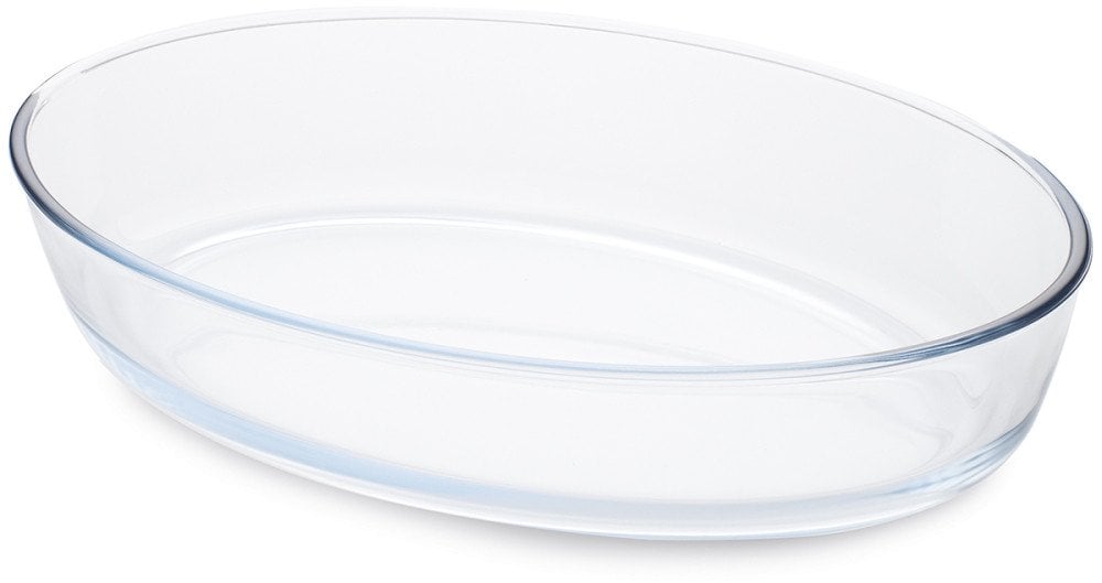 Glass baking dish oval Borosilicate Glass 35x24x7cm / 3L 8006043023299
