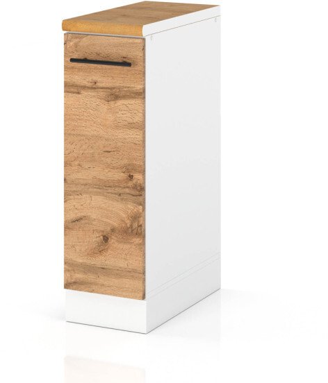 Szafka Kuchenna Stojąca Z Blatem Modułowa 20cm Spremium Dąb Wotan