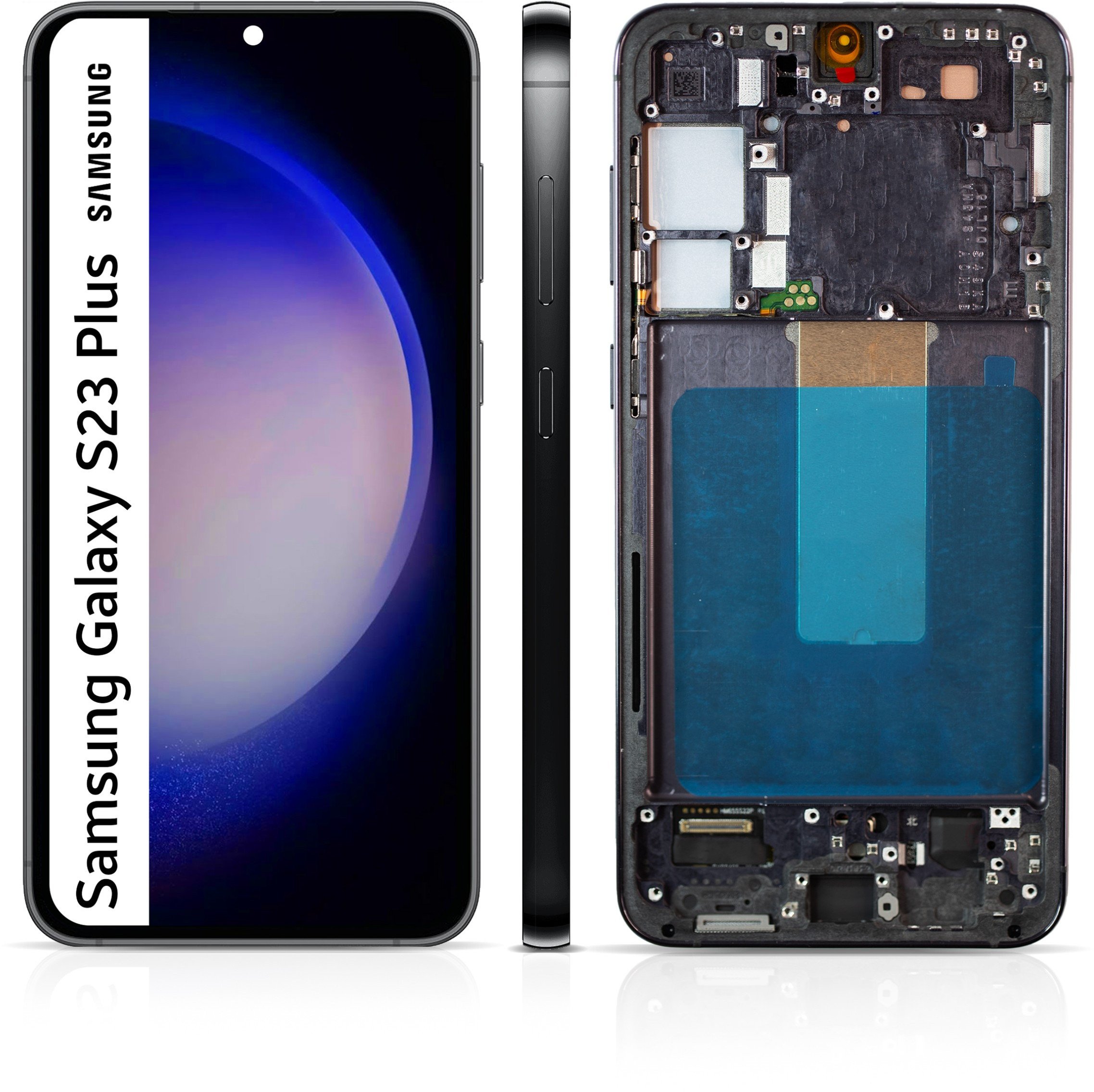 Wyświetlacz do Samsung Galaxy S23 Plus Ekran LCD Big OLED Ramka SM-S916B (5904858385249)