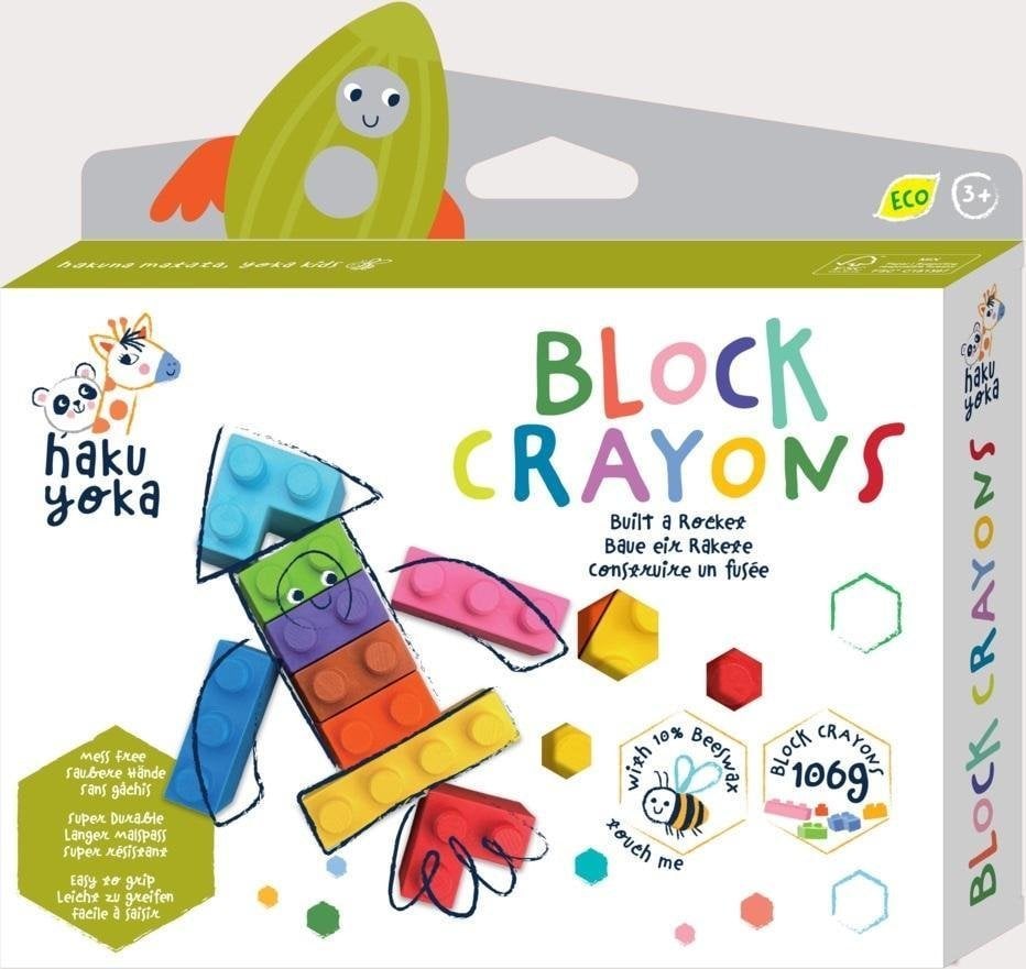 Kredki klocki - Rakieta