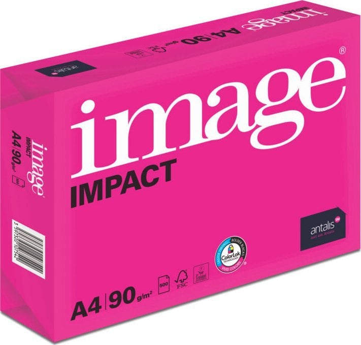 GEDEON Kopipapir Image Impact 90g A4 500ark/pak - (500 ark pr. pakke)