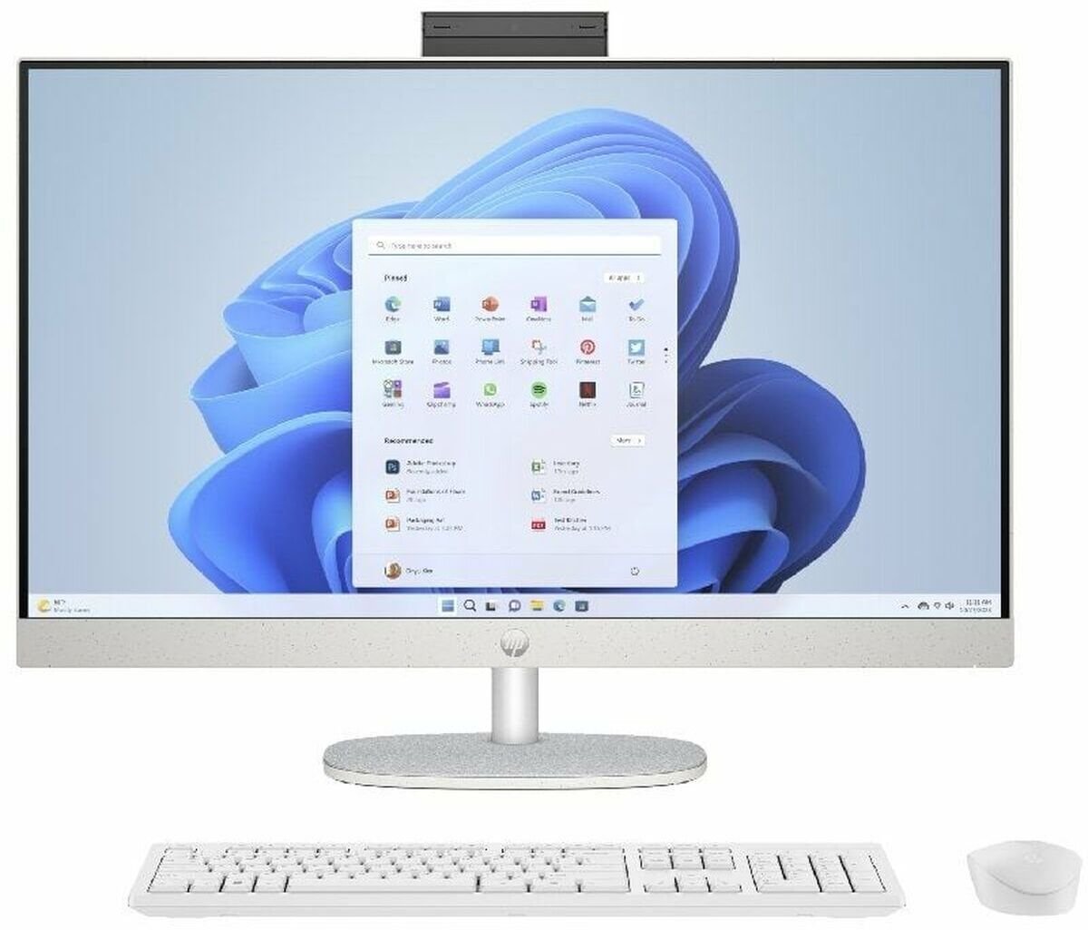 Komputer HP All in One B0FR4EA 27" 16 GB RAM 512 GB SSD Intel Core Ultra 5 125U