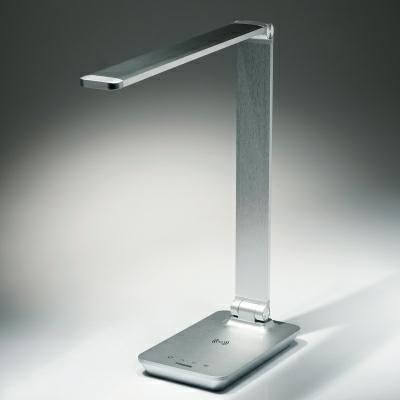 Lampka biurkowa Tiross srebrna (TS1815-SREBRNA)