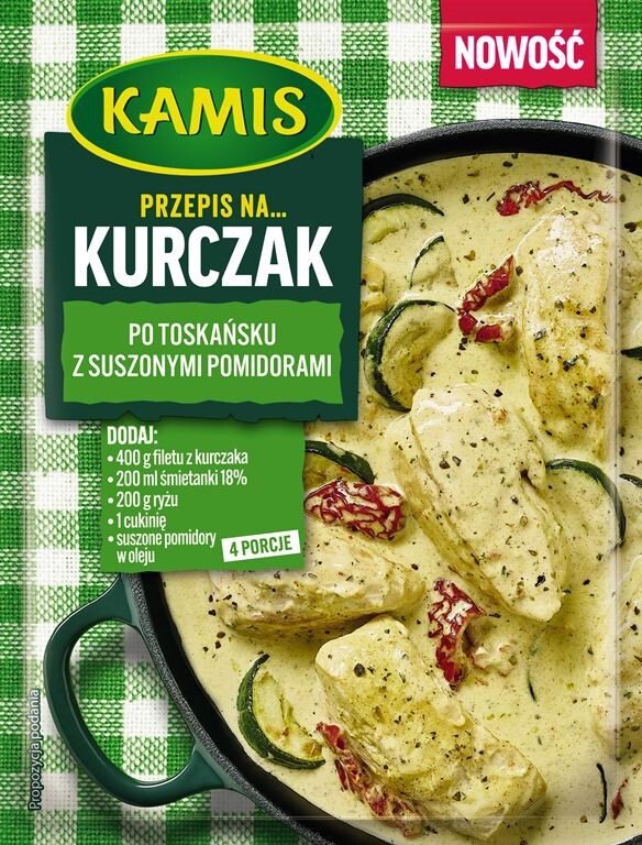 Kamis Przepis na kurczak po toskańsku z suszonymi pomidorami 30 g