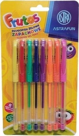Długopis żelowy zapachowy Frutos 8kol ASTRA